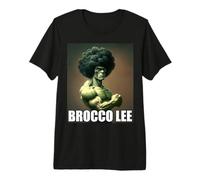 Brocco Lee Brokkoli Bruce Vegan Vegetarier Wortspiel Premium T-Shirt