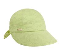Broderie Anglaise Visor by Seeberger hellgrün One Size