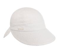 Broderie Anglaise Visor by Seeberger weiß One Size