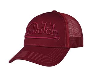 Broderie Trucker Cap by Von Dutch rot One Size