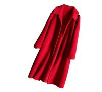 BROLEO Damen Einreiher Mantel,modischer Trenchcoat mit Revers in der Mitte des Oberschenkels,Elegante,isolierte Duffle Oberbekleidung,Mischungsjacke,Winter,Herbst,Frühlingsmäntel,Geschenke für Damen