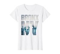 Bronx NYC New York City Skyline Illustration Graphic Design Preisgünstiges Grafik-T-Shirt