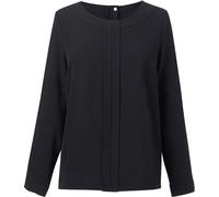 Brook Taverner Damen Roma Crêpe de Chine Bluse 2279 black 14 (42)