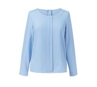 Brook Taverner - "Roma" Bluse für Damen Langärmlig (Himmelblau) EU 52 / UK 24