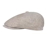 Stetson Schiebermütze Brooklin Linen mit UV-Schutz 40+ 57/M, Mittelbeige