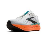 Brooks Ghost Max 2 Medium Laufschuhe weiß/orange/grün - 40