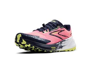 Brooks 1204051B666 Catamount 3 Damen Pink/Peacoat/Sunny Lime EU 40