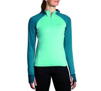 BROOKS 221568438 Notch Thermal Hoodie 2.0 Sweatshirt Damen Aqua/Moroccan Blue Größe 35