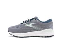 Brooks Damen Addiction GTS 15 Running Shoe, Grey/Navy/Aqua, 38.5 EU X-Weit