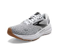 Brooks Adrenaline GTS 23 Stützender Laufschuh für Herren, Weiß/Schwarz, 42 EU