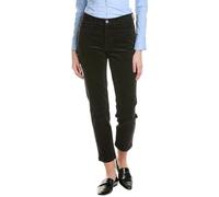 Brooks Brothers Damen 5-Pocket Stretch Cordhose, Schwarz, 48
