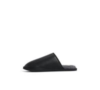 Brooks Brothers Drew Cozy Memory-Schaum-Hausschuhe für Herren, Schwarz, 42 EU