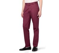 Brooks Brothers Herren Regular Fit Stretch Lightweight Advantage Chino Pants, Windsor Wine, 38W / 34L