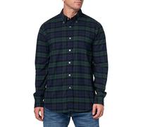 Brooks Brothers Herren Flanell Langarm Sport Shirt, Blackwatch, XL