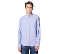Brooks Brothers Herren Friday Oxford Shirt, Solidblue, Klein