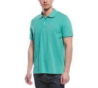 Brooks Brothers Herren-Poloshirt, schmale Passform, Netz-Piqué-Baumwolle, kurzärmelig, 219581 hellgrün/lila, Mittel