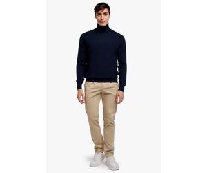 Brooks Brothers Merino Wool Turtle Neck Navy Größe: XXL | Turtlenecks Outlet | Herren | Blau
