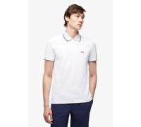 Brooks Brothers Supima Cotton Slim-fit Golden Fleece Tipped Polo Shirt White Größe: XXL | Poloshirts Outlet | Herren | Weiß
