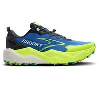 brooks caldera 8 trailrunning schuhe blau gelb manner