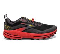 Brooks Herren Cascadia 16 Running Shoes, Black Fiery Red Blazing Yellow, 44 EU
