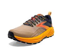 Brooks Damen Cascadia 16 Sneaker, Zinnia Eclipse Nomad, 40.5 EU