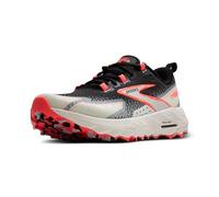 brooks cascadia 18 trailrunning schuhe schwarz weis koralle damen
