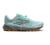 Brooks Laufschuhe Cascadia 19 Damen Trail Clearwater/PrimerGrey/Apricot Gr. 38,5