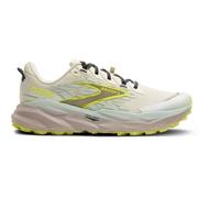 BROOKS Cascadia 19 W - Damen - Beige / Grün / Grau - Größe 40 1/2- Modell 2025