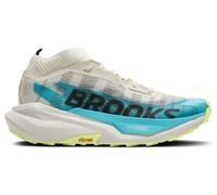 brooks cascadia elite trail schuhe weis blau unisex 42
