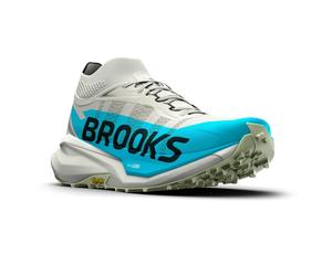 Brooks Cascadia Elite Unisex Laufschuh Trail - 100055 1D StarWhite/Bluefish/Black 43