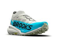 Brooks Cascadia Elite Unisex Laufschuh Trail - 100055 1D StarWhite/Bluefish/Black 44
