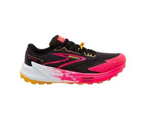 BROOKS CATAMOUNT 3 Trailschuhe Damen Black/Diva Pink/Lemon Chr B (normal) 37,5
