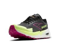 Brooks Catamount 4 Medium Damen Trailrunningschuhe schwarz/violett/gelb - 38.5
