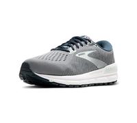 Brooks Damen Addiction GTS 15 Running Shoe, Grey/Navy/Aqua, 37.5 EU X-Weit