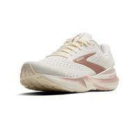 Brooks Damen Adrenaline GTS 24 Laufschuh gestützter Laufschuh weiß rosegold 42