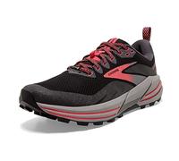 Brooks Damen Cascadia 16 Gtx Laufschuh, Black Blackened Pearl Coral, 38.5 EU
