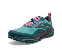 Brooks Damen Cascadia 16 Laufschuh, Porcelain Blue Coral Pink, 37.5 EU
