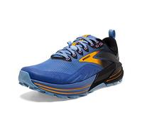 Brooks Damen Cascadia 16 Sneaker, Blau/Schwarz/Gelb, 40.5 EU