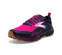 Brooks Damen Cascadia 16 Sneaker, Pecoat/Pink/Keks, 43 EU