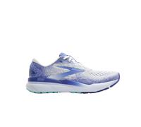 Brooks Damen Ghost 16 Laufschuhe Neutralschuh White/Amparo Blue/Limpet Shell - Weiß 38,5