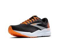 Brooks Damen Ghost 16 Sneaker, Black Orange White, 40.5 EU