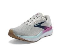 Brooks Damen Ghost 16 Sneaker, Weiß Grau Kombi Blau, 41 EU