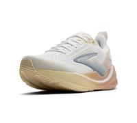 Brooks Damen Ghost Max 4 Neutral Lauf- & Walkingschuh, Weiß/Rose/Rutabaga, 11 X-Wide