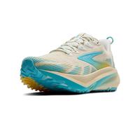 Brooks Damen Ghost Trail, vielseitiger Offroad-Laufschuh für raues Gelände, Sand/Star White/Golden Hour, 9