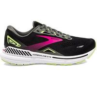BROOKS Damen Laufschuhe Adrenaline GTS 23 schmal Black/Gunmetal/Sharp Green - Gr. - 38.5