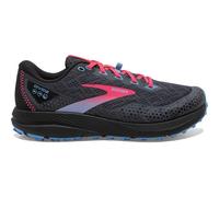 BROOKS Divide 3 Ebony/black/diva Pink - Trailschuhe - Grau/Rosa/Blau - EU 6