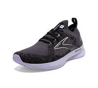 Brooks Damen Levitate Stealthfit 5 Laufschuh, Black Ebony Lilac, 37.5 EU