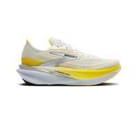 Brooks Damenlaufschuhe Hyperion Max 4, White/Cyber Yellow/Black - weiß / 37,5