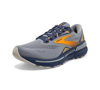 Brooks Herren Adrenaline GTS 23 Sneaker, Grau/Kronenblau/Orange, 40.5 EU
