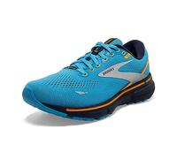 BROOKS Herren Ghost 15 GTX Sneaker, Blue/Peacoat/Orange, 40.5 EU